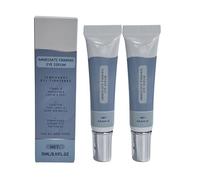 Suero reafirmante para los ojos - Crema de ojos iluminadora e hidratante contra ojeras, bolsas, arrugas y patas de gallo, experimenta una mirada visiblemente más alerta y suave (15 ml, 2 unidades)