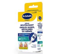 Suero revitalizante de triple acción del Dr. Scholl para uñas amarillas, descoloridas o dañadas (10 ml)