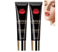 Suero voluminizador de labios Plumpify, aceite labial hidratante natural y labios voluminizadores no pegajosos, suero brillante antiarrugas que potencia, aceite labial humectante de lujo. (2PCS)