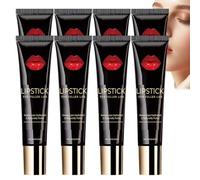Suero voluminizador de labios Plumpify, aceite labial hidratante natural y labios voluminizadores no pegajosos, suero brillante antiarrugas que potencia, aceite labial humectante de lujo. (8PCS)
