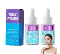Sueros faciales de capas, 2 en 1, 2 combinaciones de principios activos, cuidado intensivo para necesidades individuales de la piel (2 x 30 ml, hialuron/jojoba)