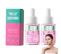 Sueros faciales en capas, suero facial 2 en 1, 2 combinaciones de principios activos, cuidado intensivo para necesidades individuales de la piel (2 x 30 ml, Centella/Camellia)