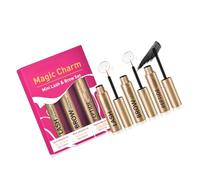 Sueros para el crecimiento de las pestañas con máscara de pestañas, juego de minis pestañas para mayor grosor, más fuertes, sanos y mejoradores de pestañas para cejas más gruesas