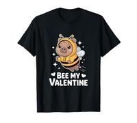 Suesse Capybara Bee My Valentine Love Camiseta