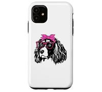 süße English Springer Spaniel Bandana Brille Carcasa para iPhone 11