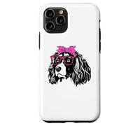 süße English Springer Spaniel Bandana Brille Carcasa para iPhone 11 Pro