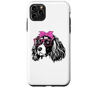 süße English Springer Spaniel Bandana Brille Carcasa para iPhone 11 Pro MAX