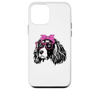 süße English Springer Spaniel Bandana Brille Carcasa para iPhone 12 Mini