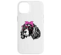 süße English Springer Spaniel Bandana Brille Carcasa para iPhone 14 Plus