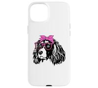 süße English Springer Spaniel Bandana Brille Carcasa para iPhone 15 Plus