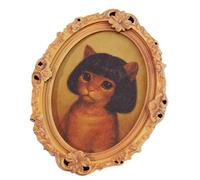 Süße Kühlschrankmagneten - Kühlschrankmagnete - Vintage Holz Katzenmotiv Magnetische Deko Für Zuhause,Bilderrahmen-Magnete Für Kühlschrank Klassenzimmer Schließfach Autorückseite Metalltafeln