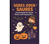 Süsse oder Saures: Ausmalspass für kleine Hexen und Gwspenster