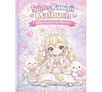 Süßes Kawaii Malbuch für Kinder: 40 bezaubernde Kawaii Motive zum Ausmalen - Niedliche Mädchen, Tiere und süße Szenen für kreative Kinder