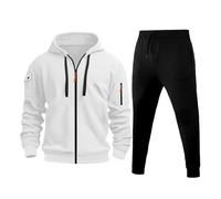 Suéter acolchado de invierno para hombre, con cremallera múltiple, traje de ocio para interiores y exteriores, regalos de Navidad, camouflage, S