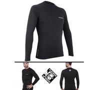 Suéter Bolsa Térmica Tucano Polo Norte Moto Manga Larga Técnica Elástica Negro