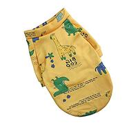 Suéter cálido de invierno para mascotas para perros y gatos, ropa de forro polar estampada de dos patas, bonito traje para mascotas, ropa acogedora para mascotas pequeñas y medianas