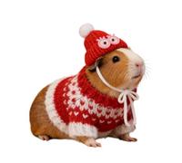 Suéter con capucha para pequeños - para vestido suave y cálido para minidisfraz de invierno, cómodo vestido de punto para | Ropa cálida para