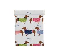 Suéter con patrón de Mascota de Raza de Perro de Abrigo Rojo Dachshund, Squeeze Top Wallet Bolsa de Almacenamiento para Mujer Monedero pequeño Bolsa de Cambio