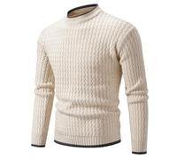 Suéter De Bebé Rojo Hombre Otoño e Invierno Chaleco De Caza De Invierno, beige, XXL
