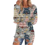 Suéter de forro polar cálido para mujer, blusa para interiores y exteriores, entrenamiento, abrigo térmico, regalos de Navidad, gris, L