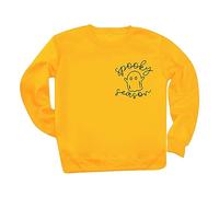 Suéter de manga larga para mujer, cuello redondo, ajuste regular, elegante estampado gráfico, suéter casual para invierno y otoño, camisetas para mujer, ropa deportiva del Reino Unido, amarillo, 3XL