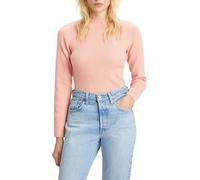 Suéter de mujer Levi's Crew Rib Sweater Sweatshirt, suéter de punto, rosa...