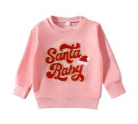 Suéter De Navidad Niño- Suéter De Navidad Sudaderas Con Capucha Otoño/Invierno Artículos Impresionantes De Navidad Bastante Tops Rojas Y Rosas Fiestas Reuniones Diario Salidas Famosas