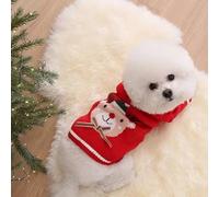 Suéter de Navidad para Perro, Ropa Suave y Cálida para Cachorro, Jersey de Bichón Pomerania, Otoño e Invierno (M)