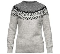 Suéter De Punto Fjällräven Övik Damen De Lana Gris Nuevo