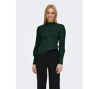 Suéter de punto para mujer ONLY Manga globo & cuello alto de camisa ONLKATIA NUE