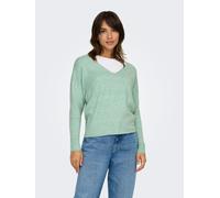 Suéter de punto para mujer ONLY ONLRICA LIFE Cuello en V Suéter holgado