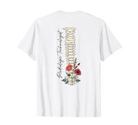 Suéter de tecnólogo radiológico Floral, radiología Esqueleto Camiseta