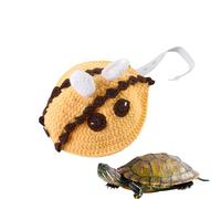 Suéter De Tortuga De Punto - Ropa Cálida Y para Pequeños Animales | Suéter Tortuga con Correa Ajustable | Disfraz De Reptil De Invierno, Cosplay De De Halloween, Alma