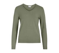 Suéter Delgado Básico de Punto Stretch Cuello en V.