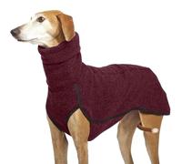 Suéter elástico para perro, suéter de cuello alto, suéter cálido para perros pequeños, medianos y grandes, cachorros, otoño e invierno, clima frío, chaqueta para uso en interiores y exteriores