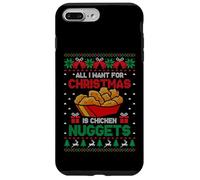 Suéter Feo All I Want For Christmas Is Chicken Nuggets Carcasa para iPhone 7 Plus/8 Plus