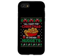 Suéter Feo All I Want For Christmas Is Chicken Nuggets Carcasa para iPhone SE (2020) / 7/8