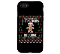 Suéter Feo de Navidad con Humor Oscuro de la Venganza de la muñeca Cosida Carcasa para iPhone SE (2020) / 7/8