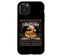 Suéter Feo de Navidad con Texto en inglés All I Want Carpet Python Carcasa para iPhone 11 Pro