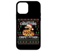 Suéter Feo de Navidad con Texto en inglés All I Want Carpet Python Carcasa para iPhone 12 Mini