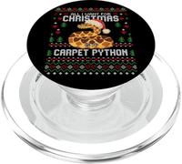 Suéter Feo de Navidad con Texto en inglés All I Want Carpet Python PopSockets PopGrip para MagSafe