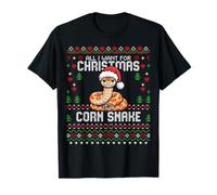 Suéter Feo de Navidad con Texto en inglés All I Want For Christmas Camiseta
