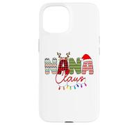 Suéter Feo de Navidad de Nana Claus, Divertido Traje de Feliz Navidad Carcasa para iPhone 15