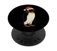 Suéter Feo de Navidad King Penguin PopSockets PopGrip Adhesivo