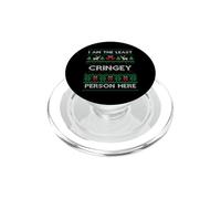 Suéter Feo de Navidad - Soy la Persona Menos vergonzosa aquí PopSockets PopGrip para MagSafe