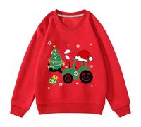 Suéter feo de Navidad, suéter de Navidad para niña de 1 a 14 años, para niña, diseño de Navidad, ropa cálida, temporada de otoño, invierno, chaqueta cómoda para ocio al aire libre
