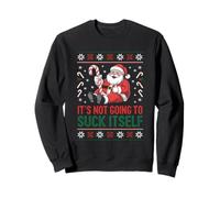 Suéter Feo Divertido de Navidad con Texto en inglés It's Not Going To Suck Itself Sudadera