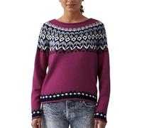 Suéter fino para mujer, manga larga, cuello redondo, suéter caliente, mujer, talla grande, sudadera, estampado con patrón de sub y corto informal, suéter de punto alto, hogar, diarios, túnica versátil