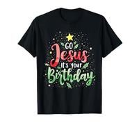 Suéter humorístico Go Jesus It's Your Birthday Holiday Camiseta