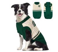 Sueter Mascotas, Shyllin College Style Jersey Perros Winter, Suéter de Gato, Adecuado para Perros y Gatos Pequeños y Medianos, Suéter Navidad Gato, Ropa ParaCachorros, Dog Sweater Small Dogs (L)